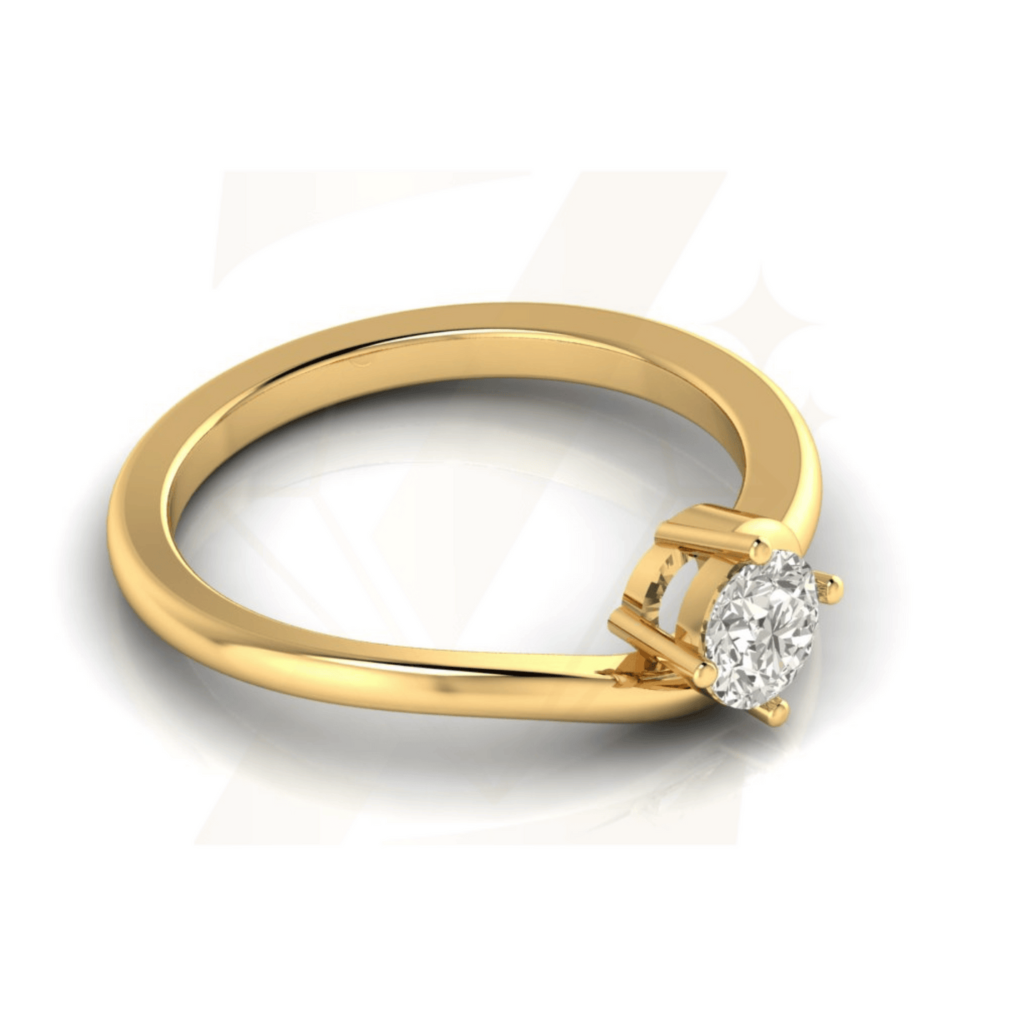 0.47 CTW Round Cut Ring - Zuvelio.com