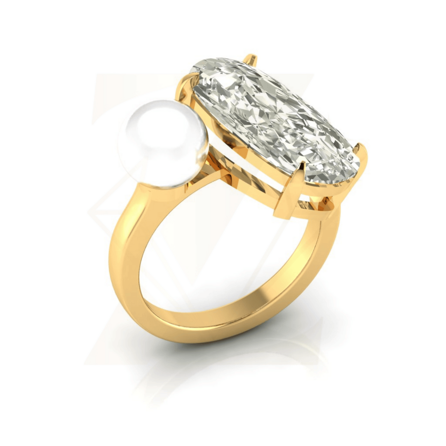 11.20 CTW Oval Cut Ring - Zuvelio.com