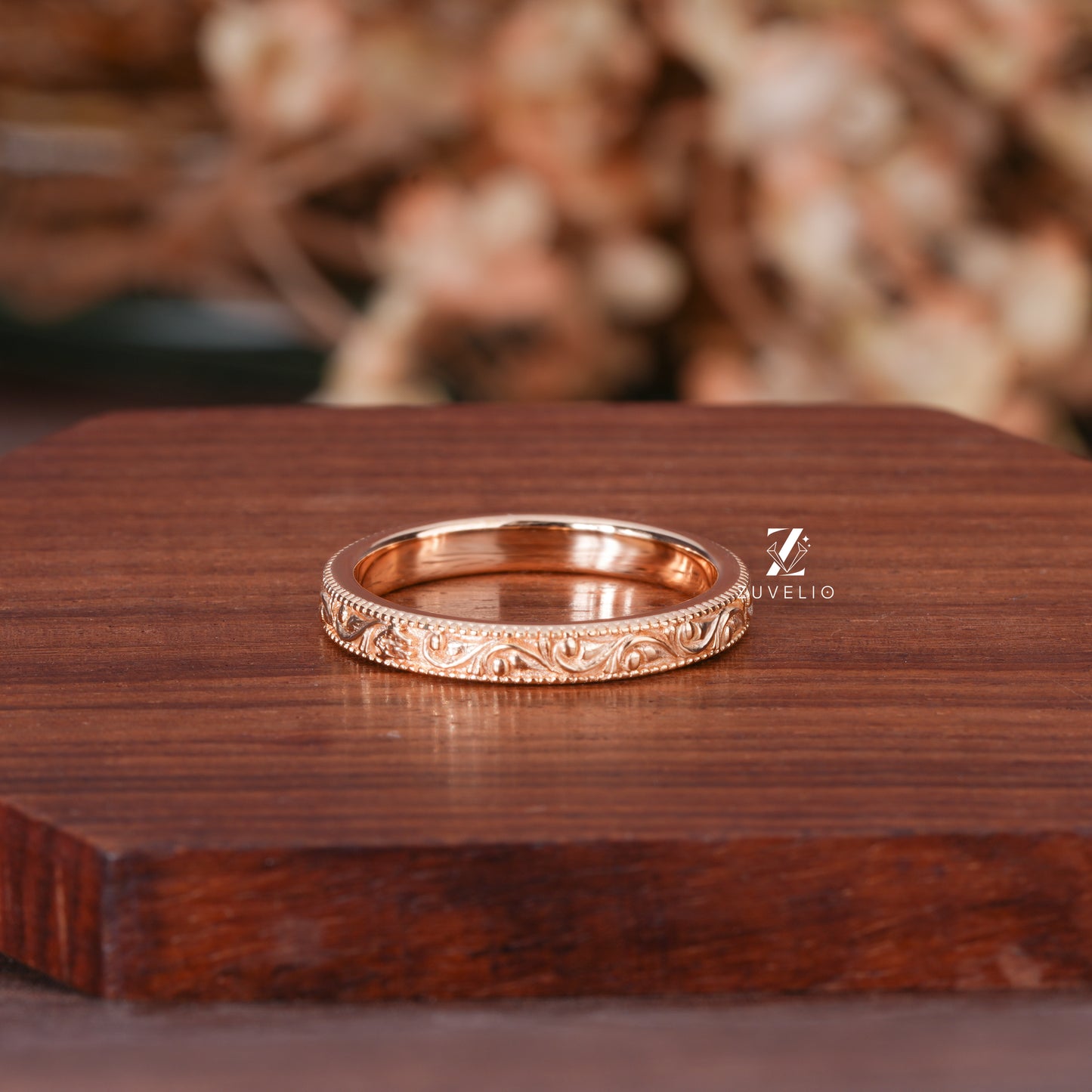Art Deco Filigree Band