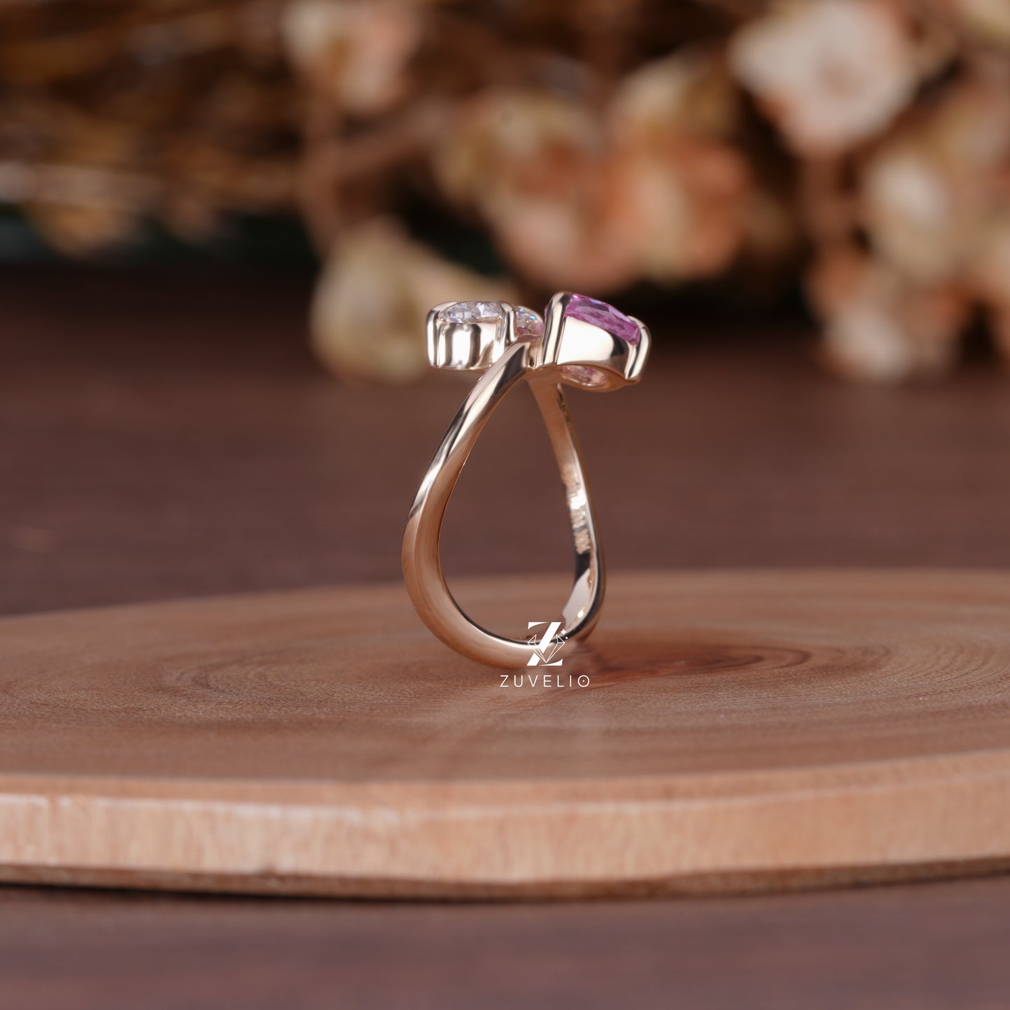 Toi Et Moi Modern Ring