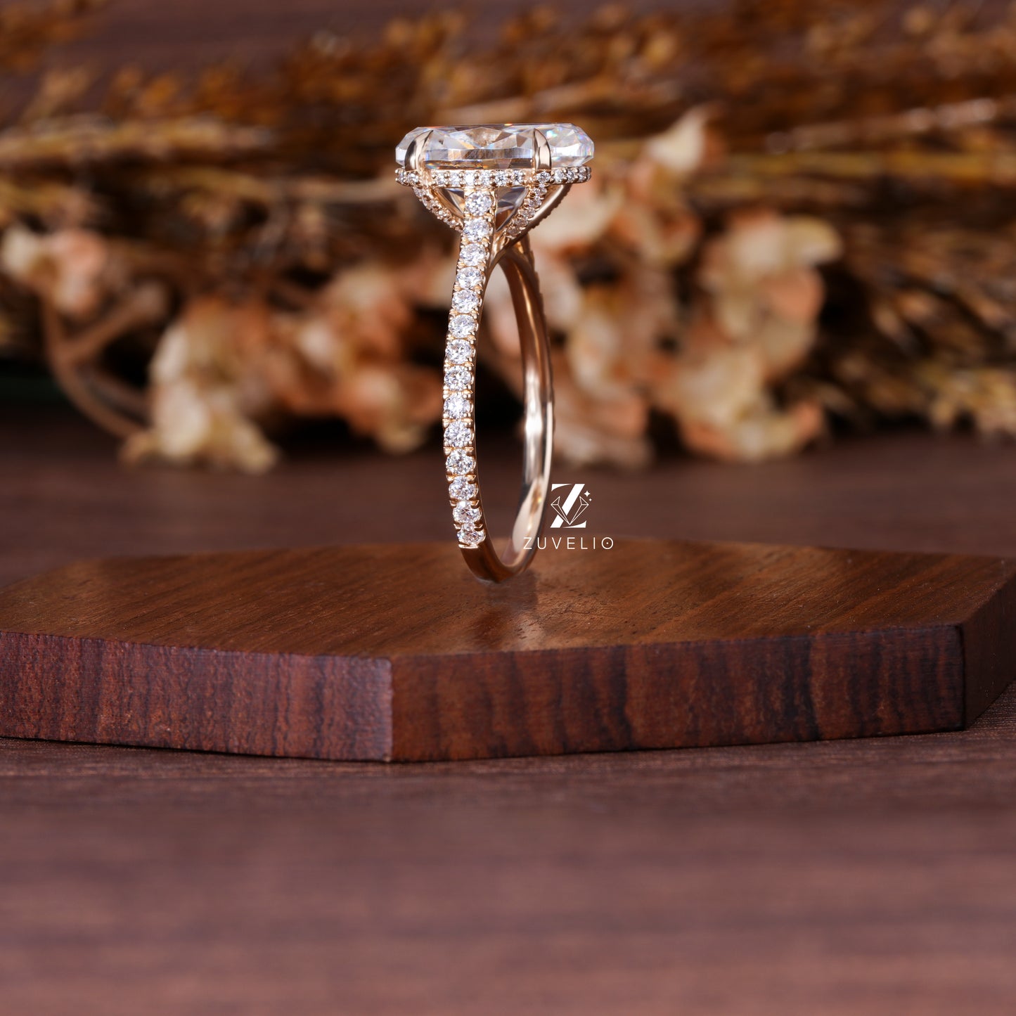 Oval Solitaire Engagement Ring