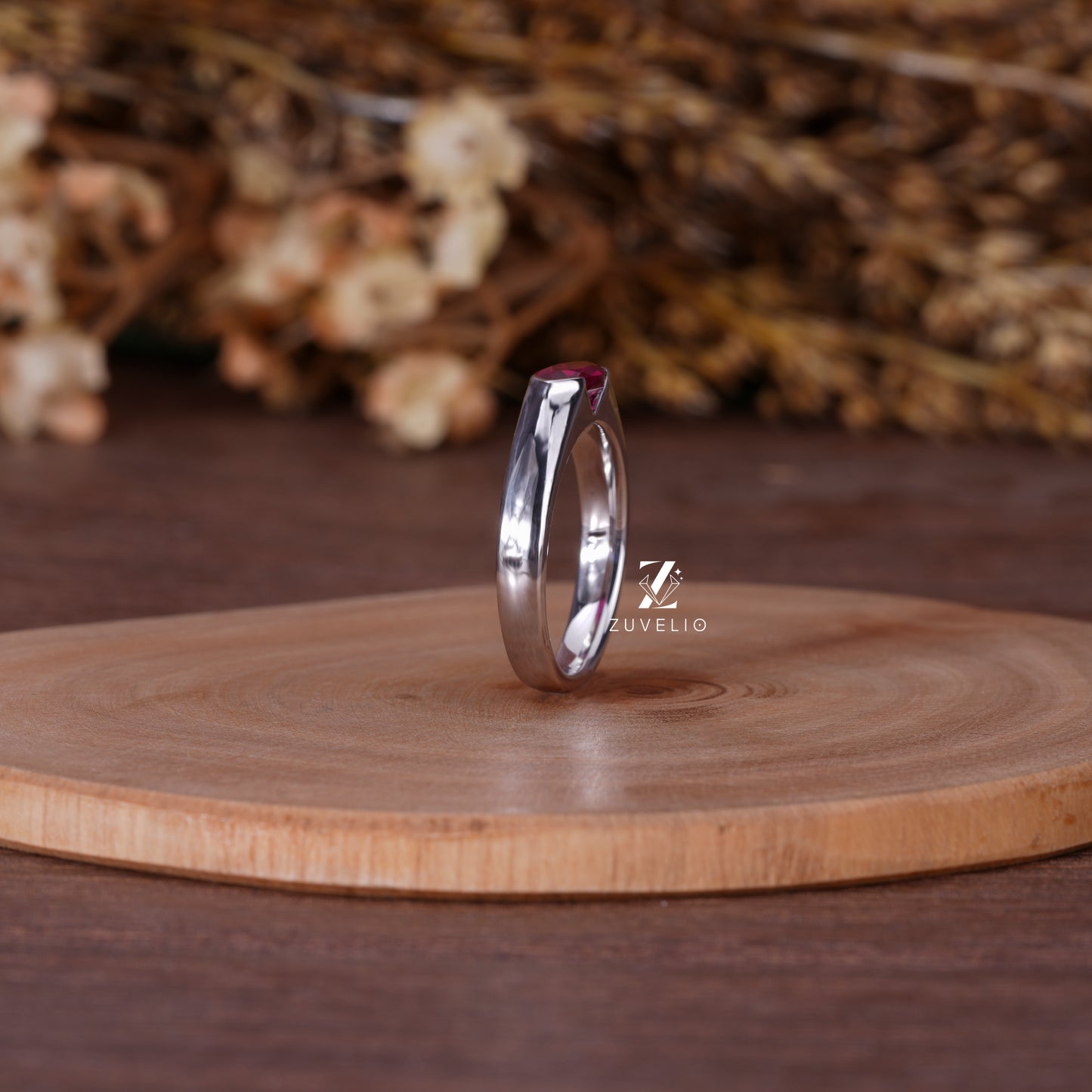 Men’s Ruby Signet Ring