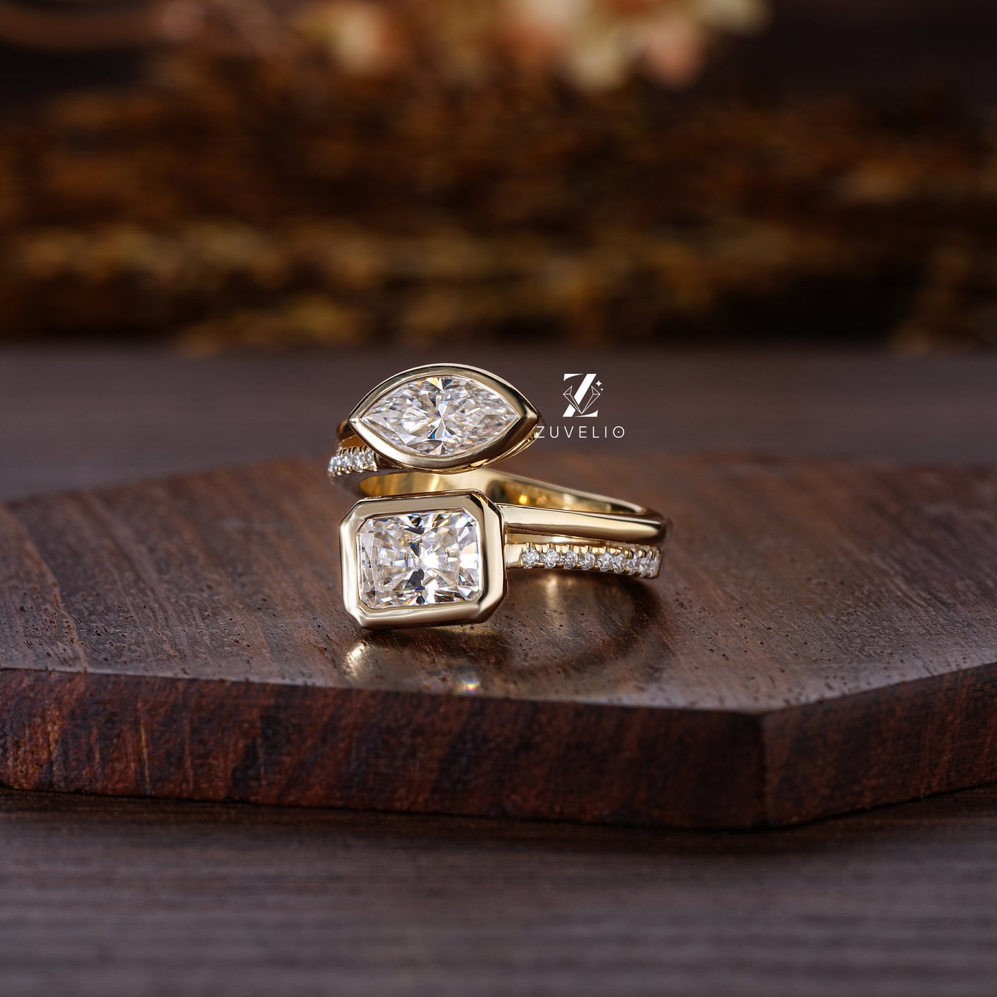 Toi-Moi Moissanite Ring - Zuvelio.com