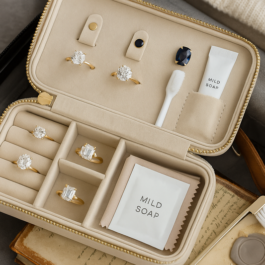 How to Care for Your Moissanite Ring While Traveling