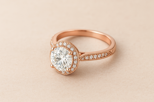 Top 5 Rose Gold Moissanite Rings under $700