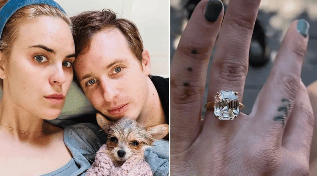 Tallulah Willis Engagement Ring: A Dazzling Emerald-Cut Gem