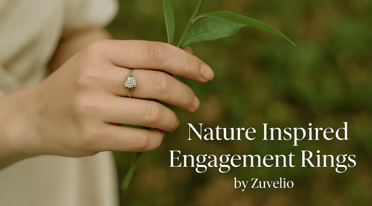 Nature Inspired Engagement Rings For Women: Leaves, Branches and Floral Settings
