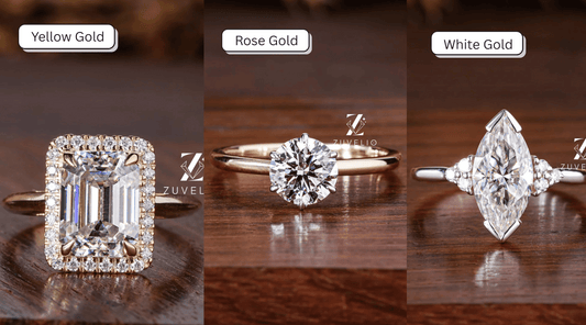 Gold Moissanite Engagement Rings: Timeless Elegance Meets Ethical Brilliance