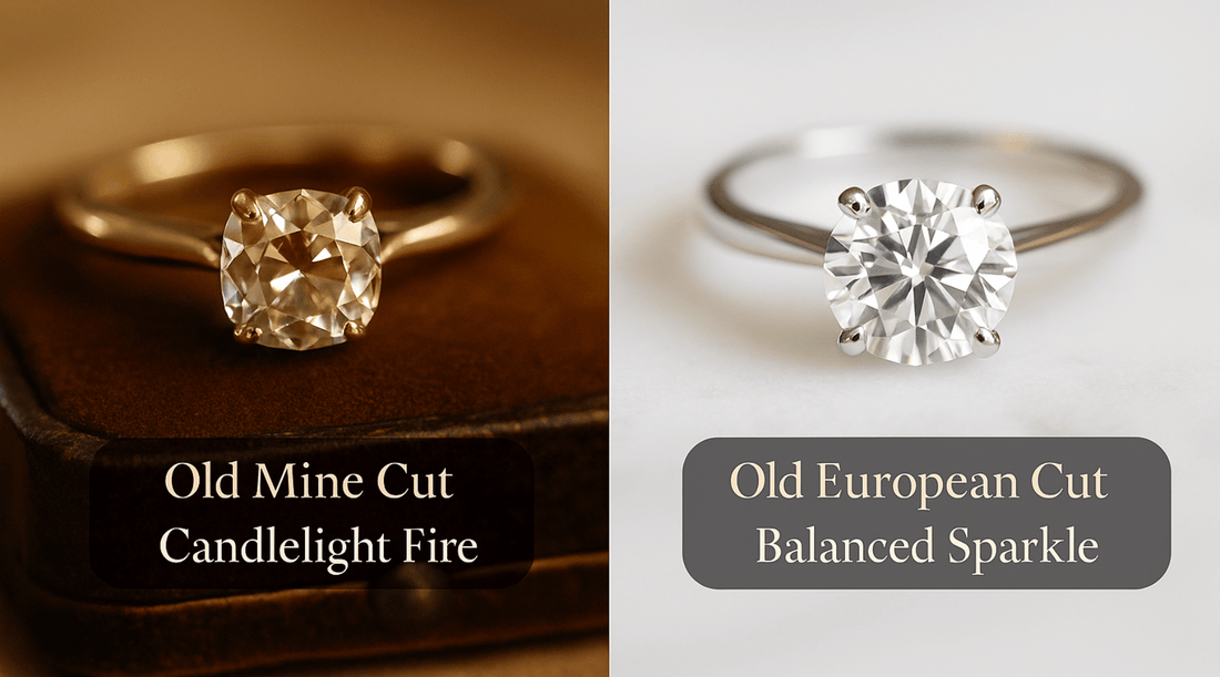 Old Mine Cut vs Old European Cut Diamond: Key Differences Explained