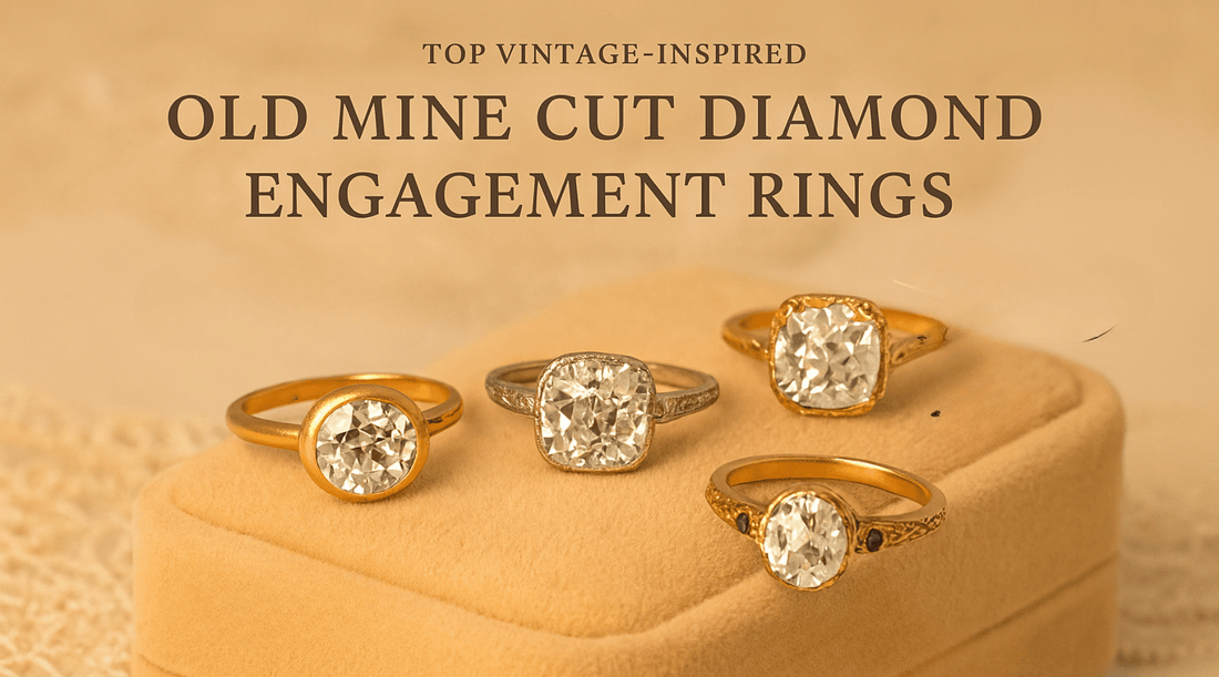 Top Vintage-Inspired Old Mine Cut Diamond Engagement Rings
