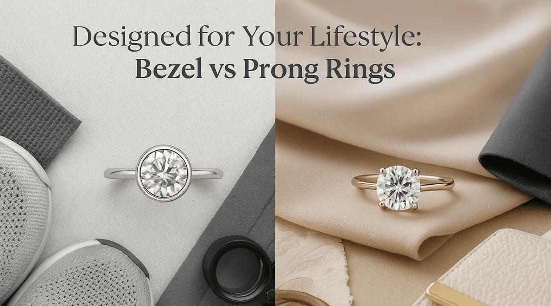 Bezel vs Prong Setting: What's Best for an Active Woman’s Engagement Ring?