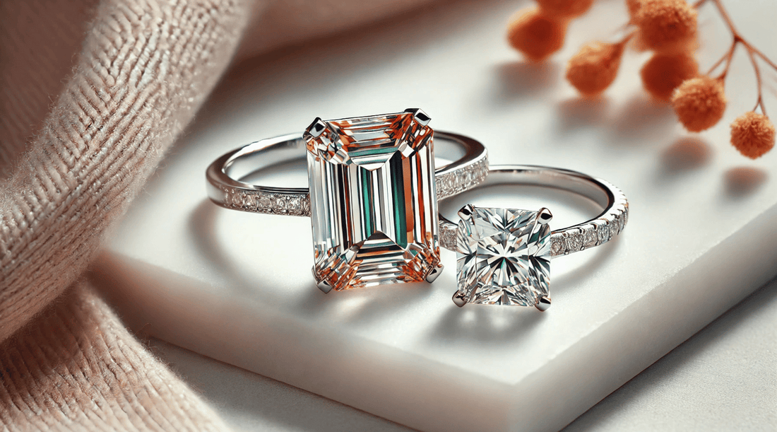 Moissanite vs Diamond: Which Looks Better in an Emerald Cut?