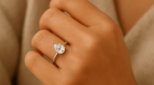 Why Lab Grown Diamonds Are Ideal for Pear Shaped Rings