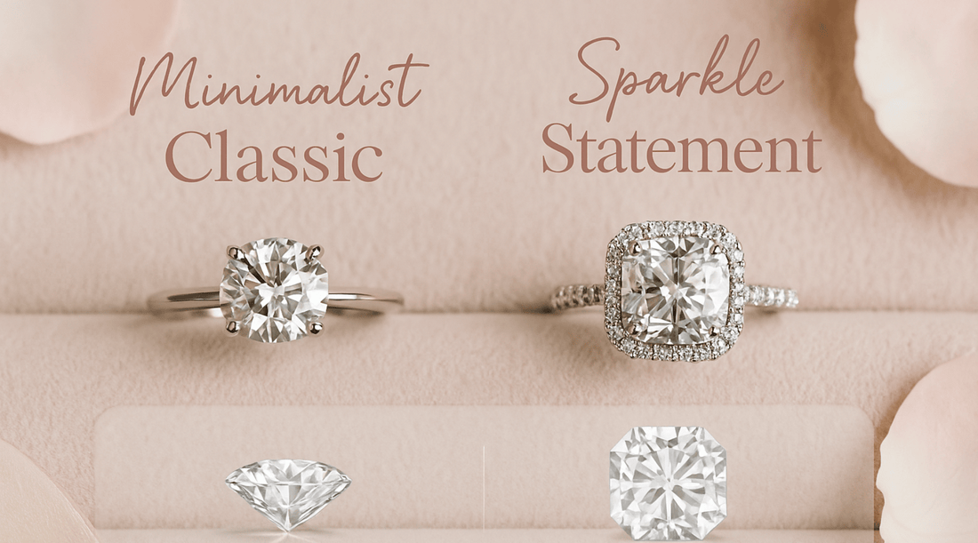 Solitaire vs. Halo Diamond Engagement Rings: Which One Is Right for Her?