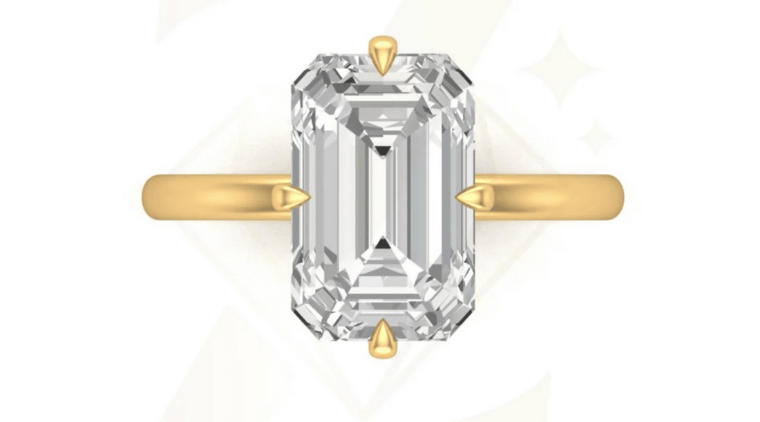 Top 7 Trending Designs In Emerald Cut Moissanite Engagement Rings