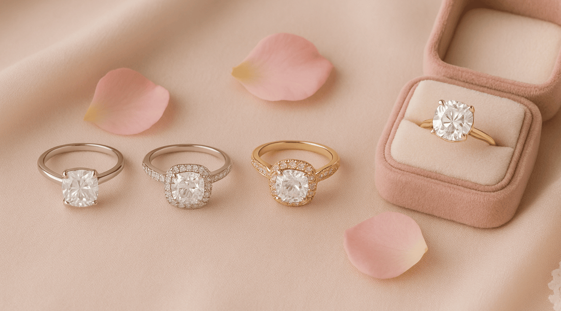 Cushion Cut Engagement Rings: Softness Meets Sparkle