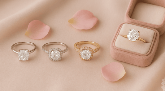 Cushion Cut Engagement Rings: Softness Meets Sparkle