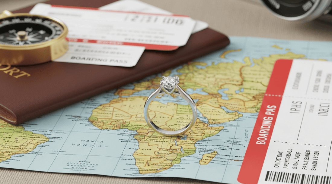 Top 10 Reasons Moissanite Rings Are Perfect for a Travel Proposal