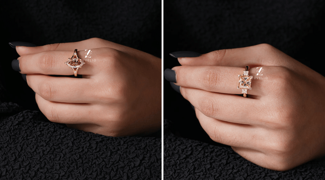 Champagne Moissanite Engagement Ring: Trendy Choice for 2025