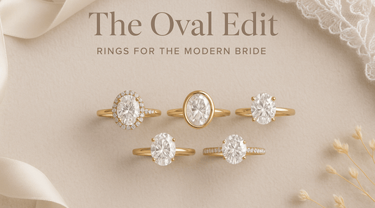 Top Oval Moissanite Ring Styles for Modern Brides