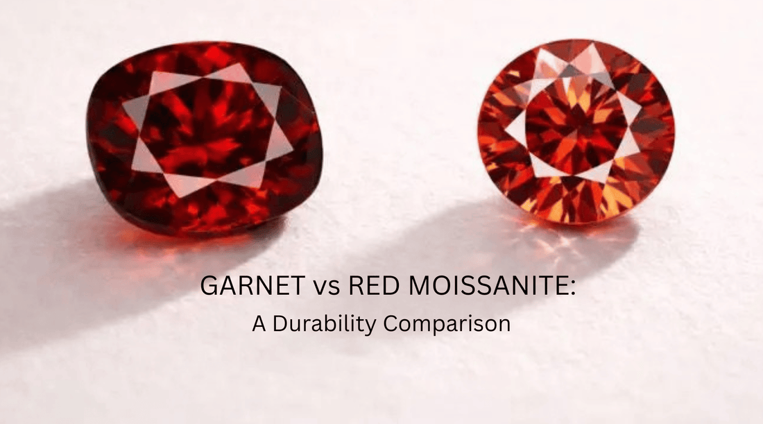 Garnet vs. Red Moissanite: Which Red Stone Wins for Durability?