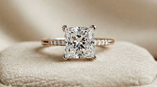 Princess Cut Moissanite Engagement Rings: Style, Settings, and Why They Are Trending