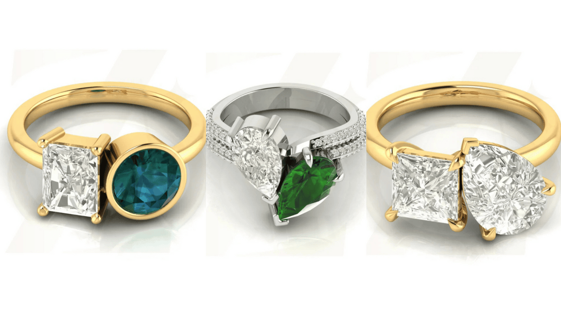 Toi et Moi Moissanite Engagement Rings: The Meaning Behind Two-Stone Designs