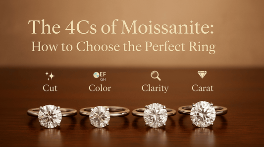 The 4Cs of Moissanite: How to Choose the Perfect Ring