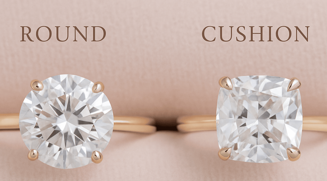 Round vs Cushion Moissanite: Which Sparkles More?