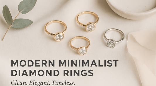 Modern Minimalist Diamond Rings for Women: Who Love Simplicity