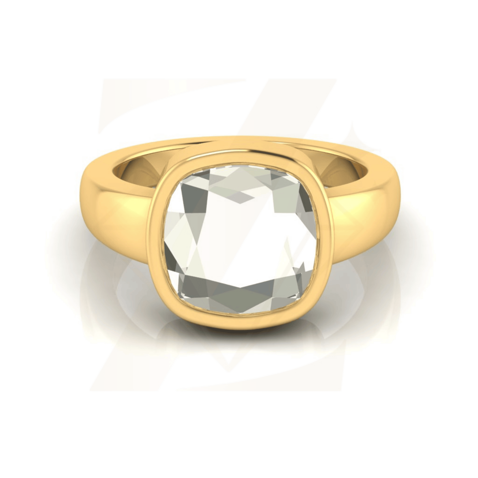 3.50 CTW Cushion Cut Ring - Zuvelio.com