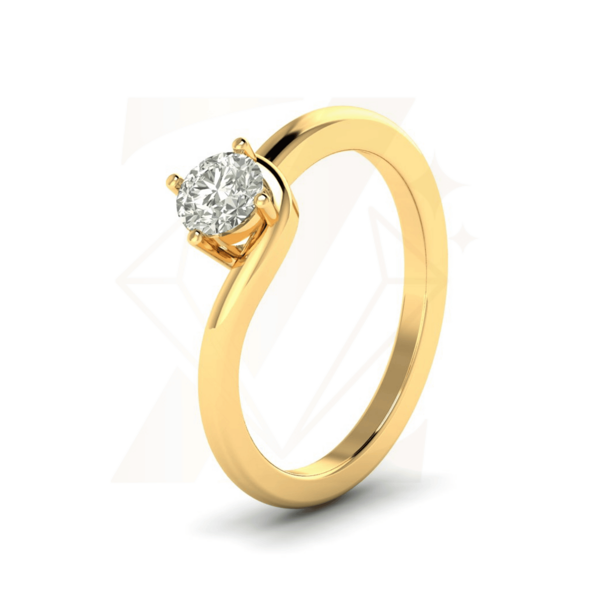 0.47 CTW Round Cut Ring - Zuvelio.com
