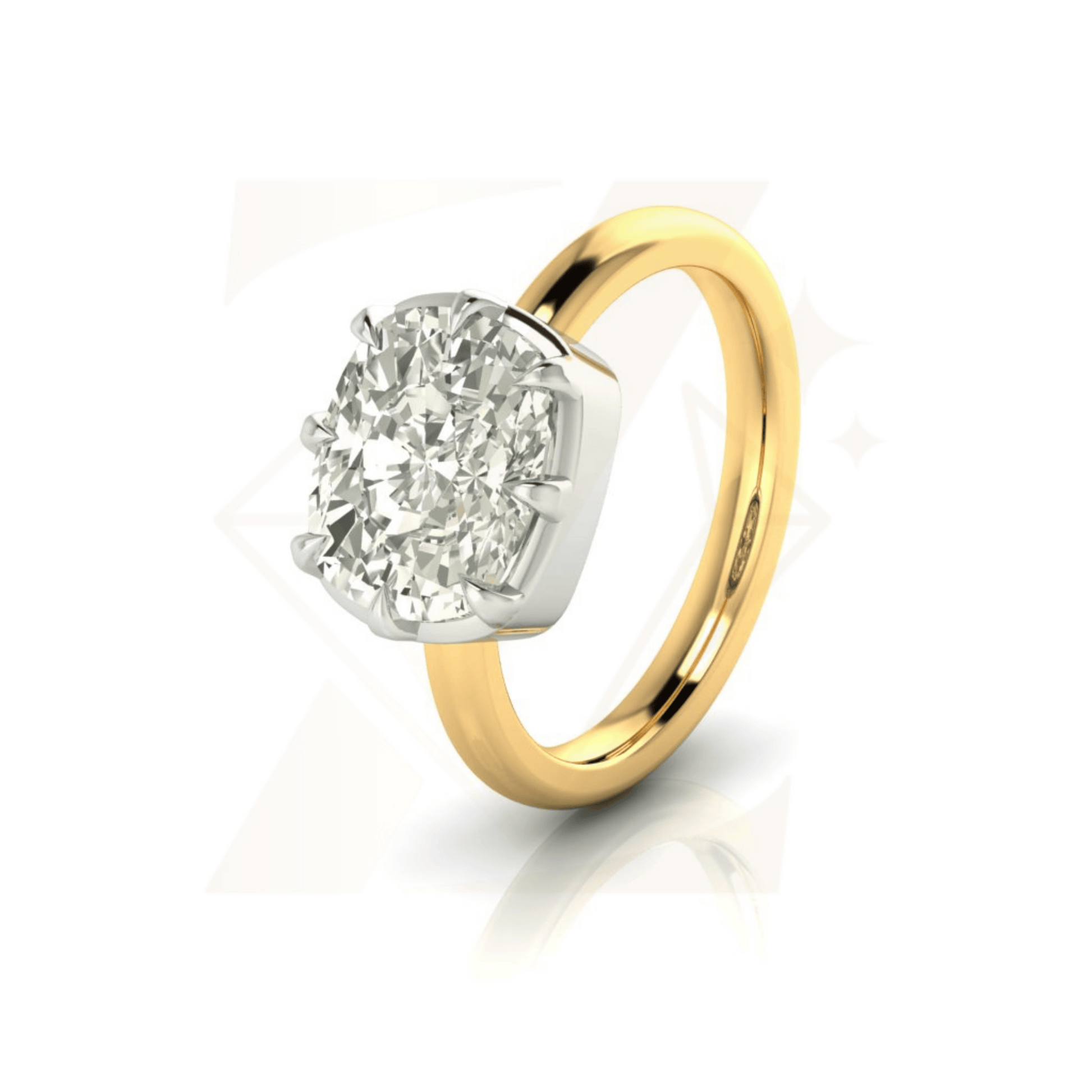 5.30 CTW Cushion Cut Ring - Zuvelio.com