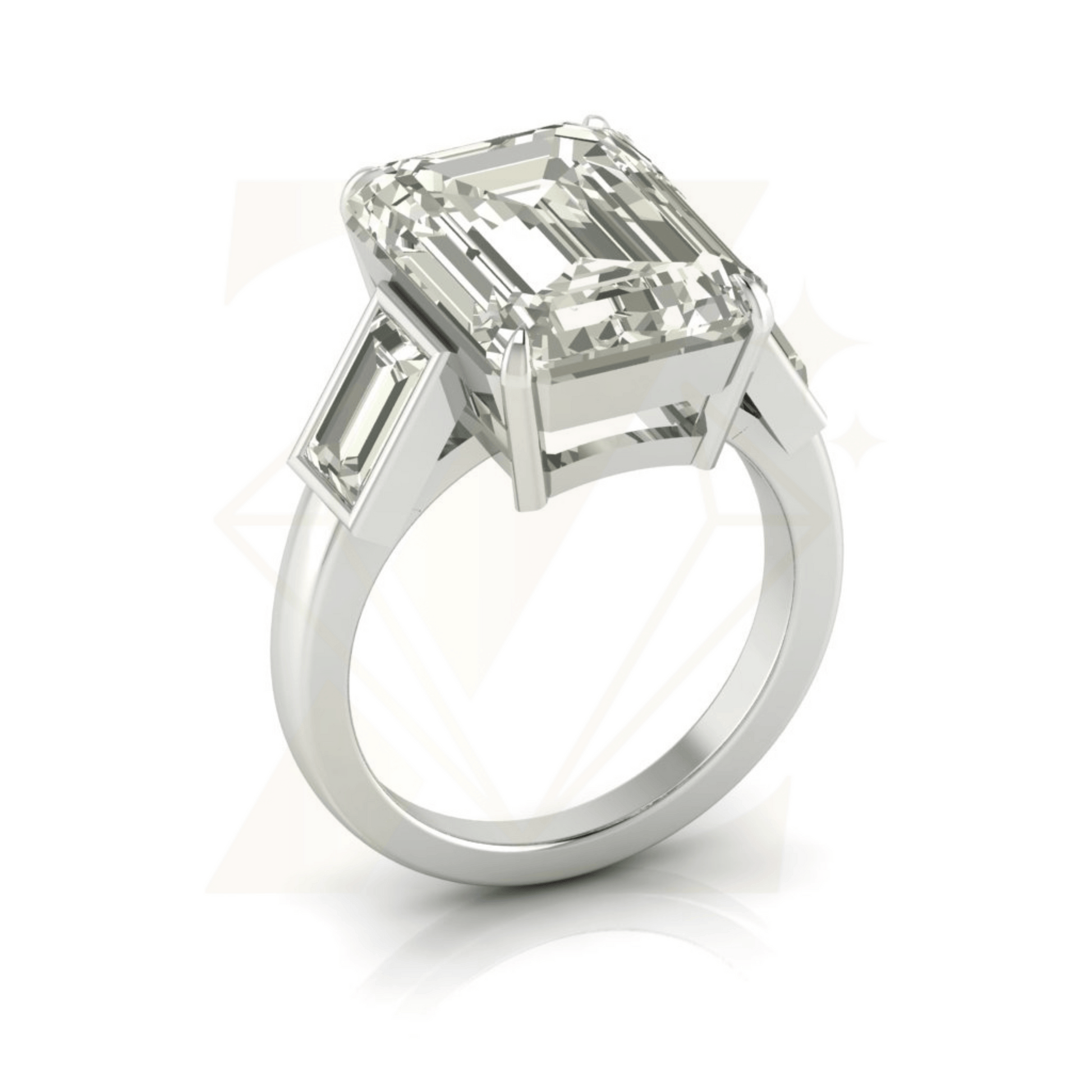 3.50 CTW Cushion Shape Ring - Zuvelio.com