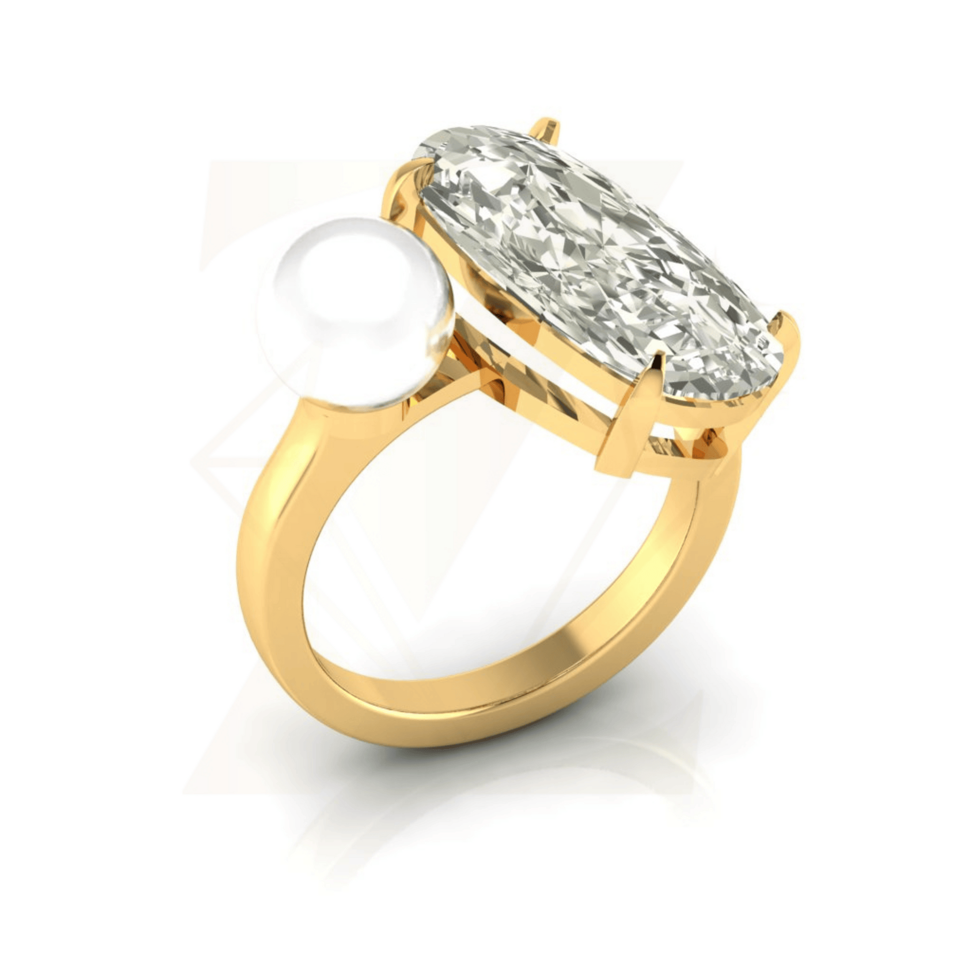 11.20 CTW Oval Cut Ring - Zuvelio.com