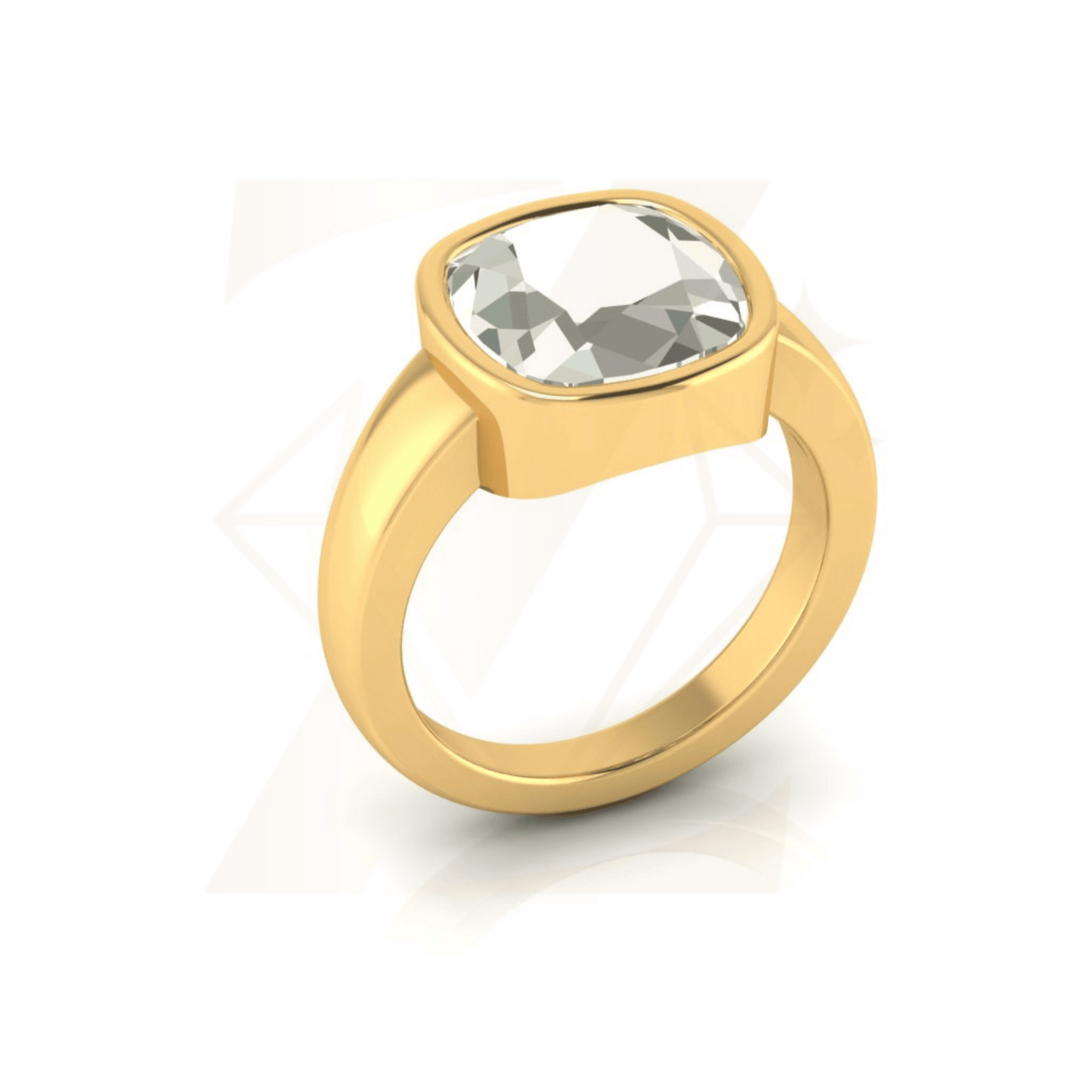 3.50 CTW Cushion Cut Ring - Zuvelio.com