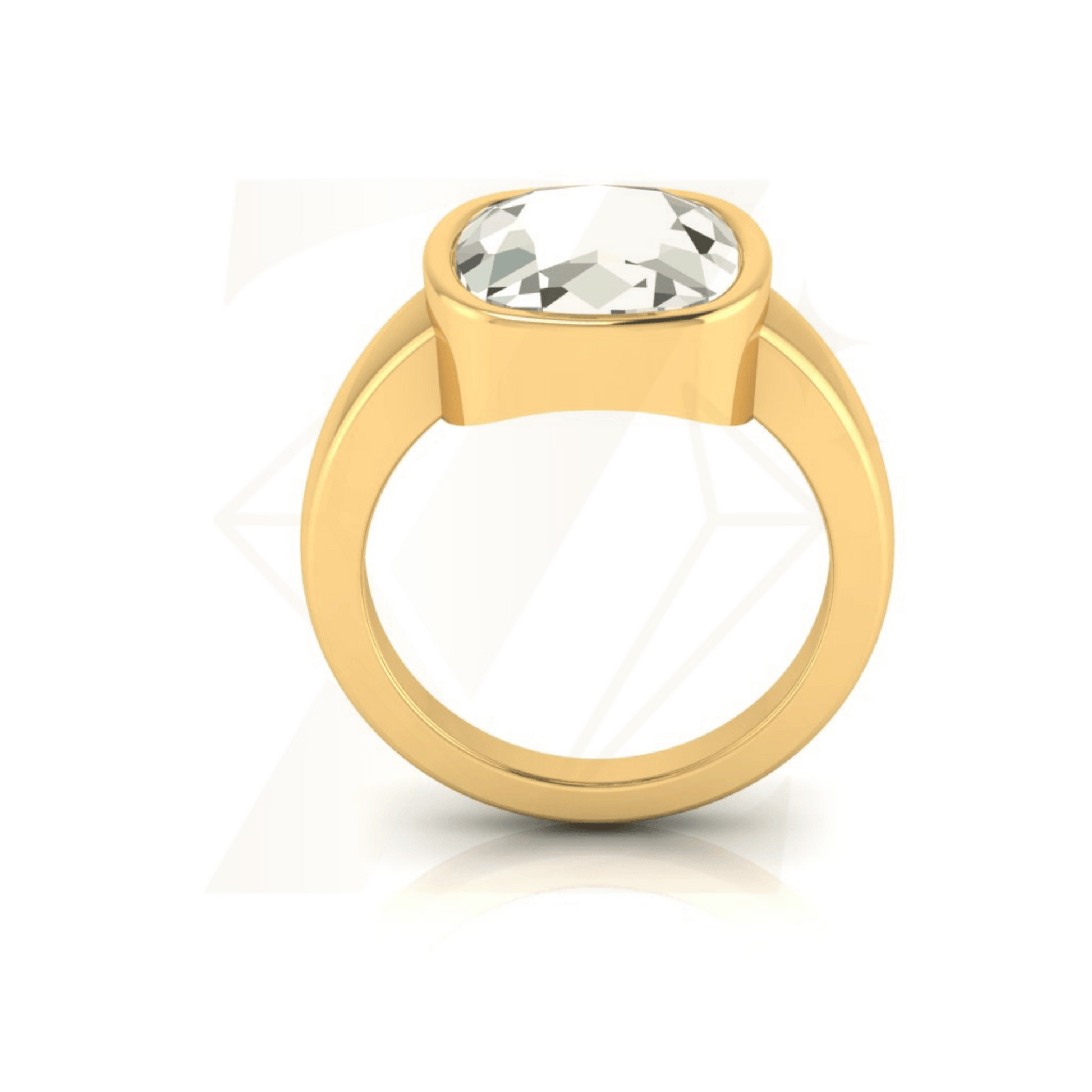 3.50 CTW Cushion Cut Ring - Zuvelio.com