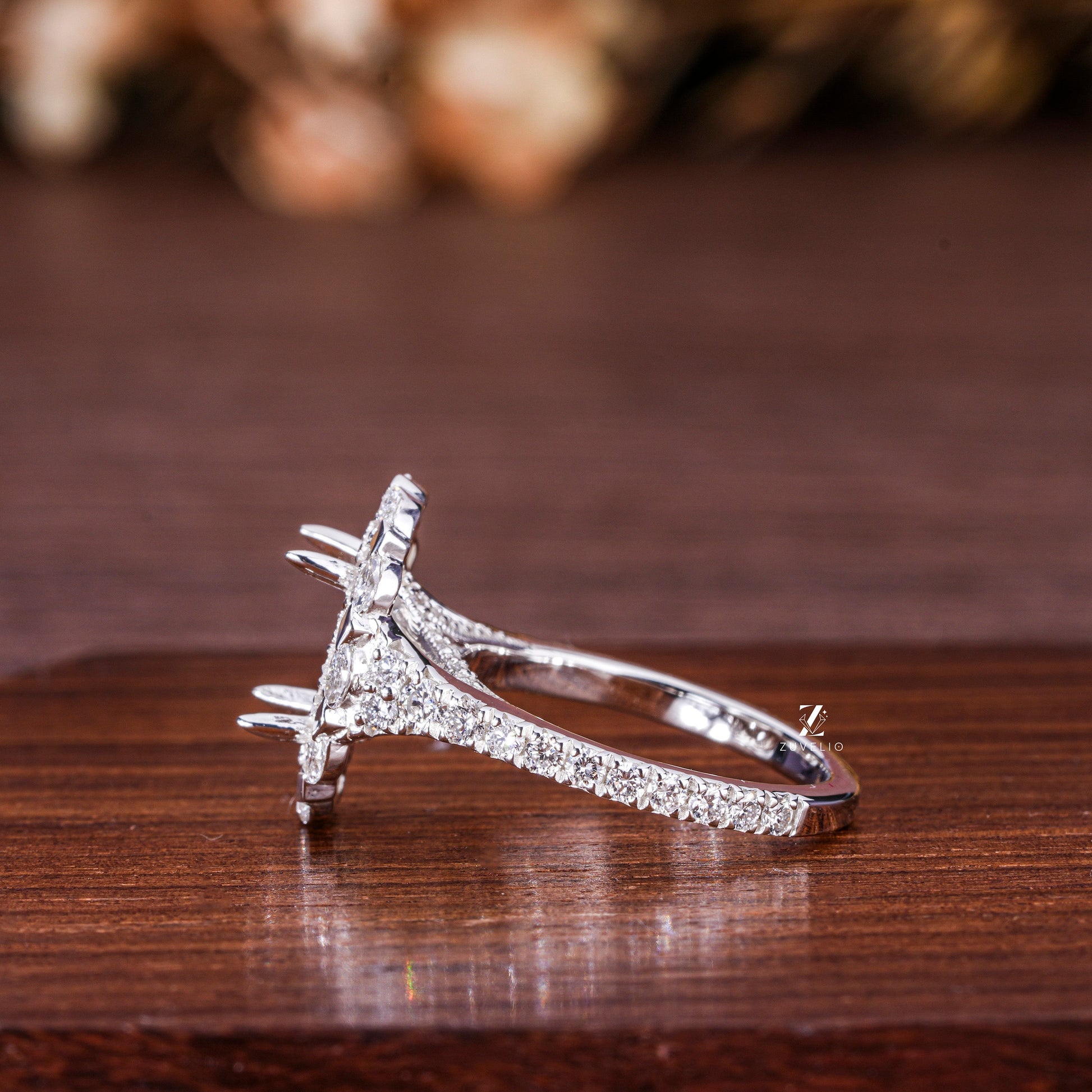 Semi Mount Lab Diamond Ring - Zuvelio.com