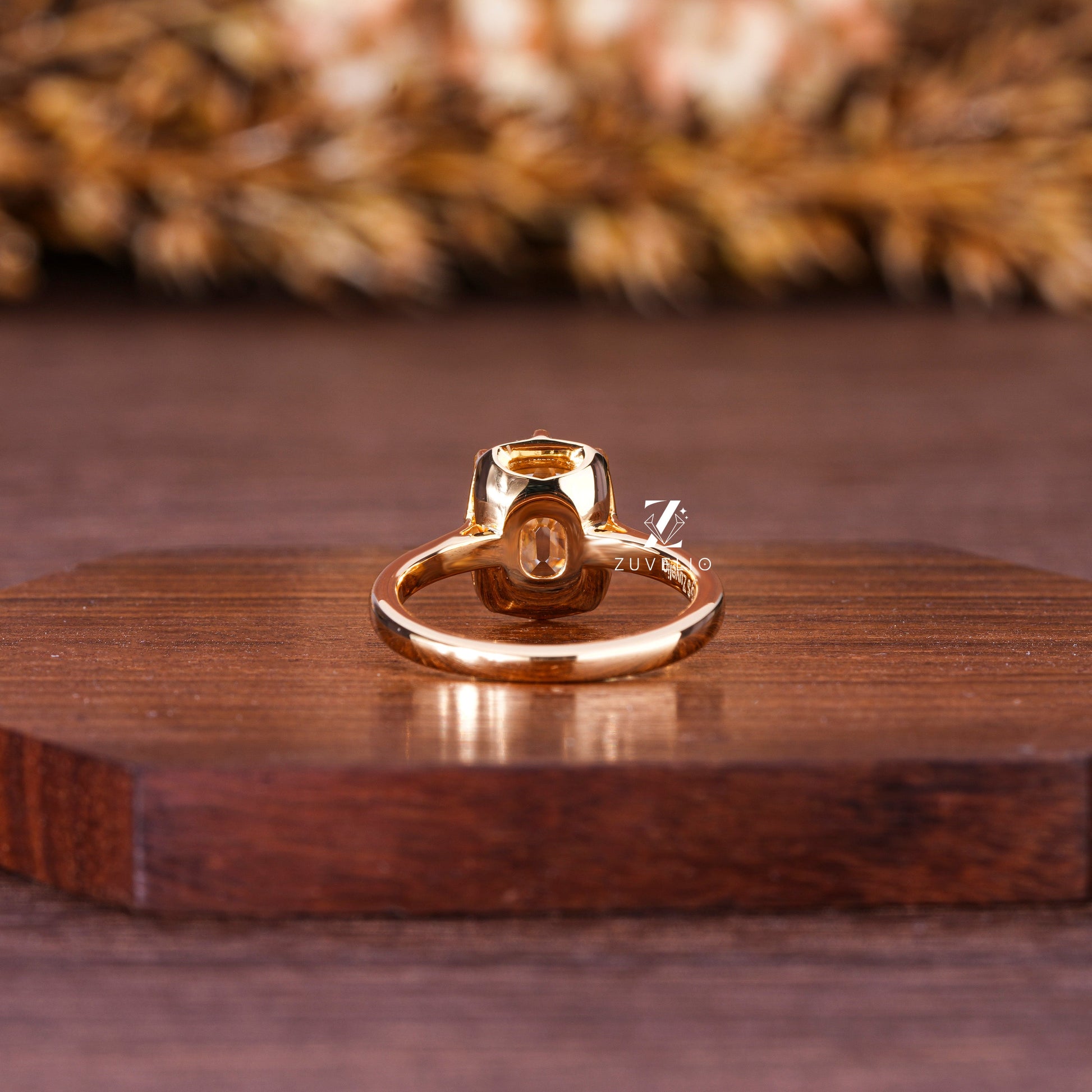 Champagne Moissanite OMC Ring - Zuvelio.com