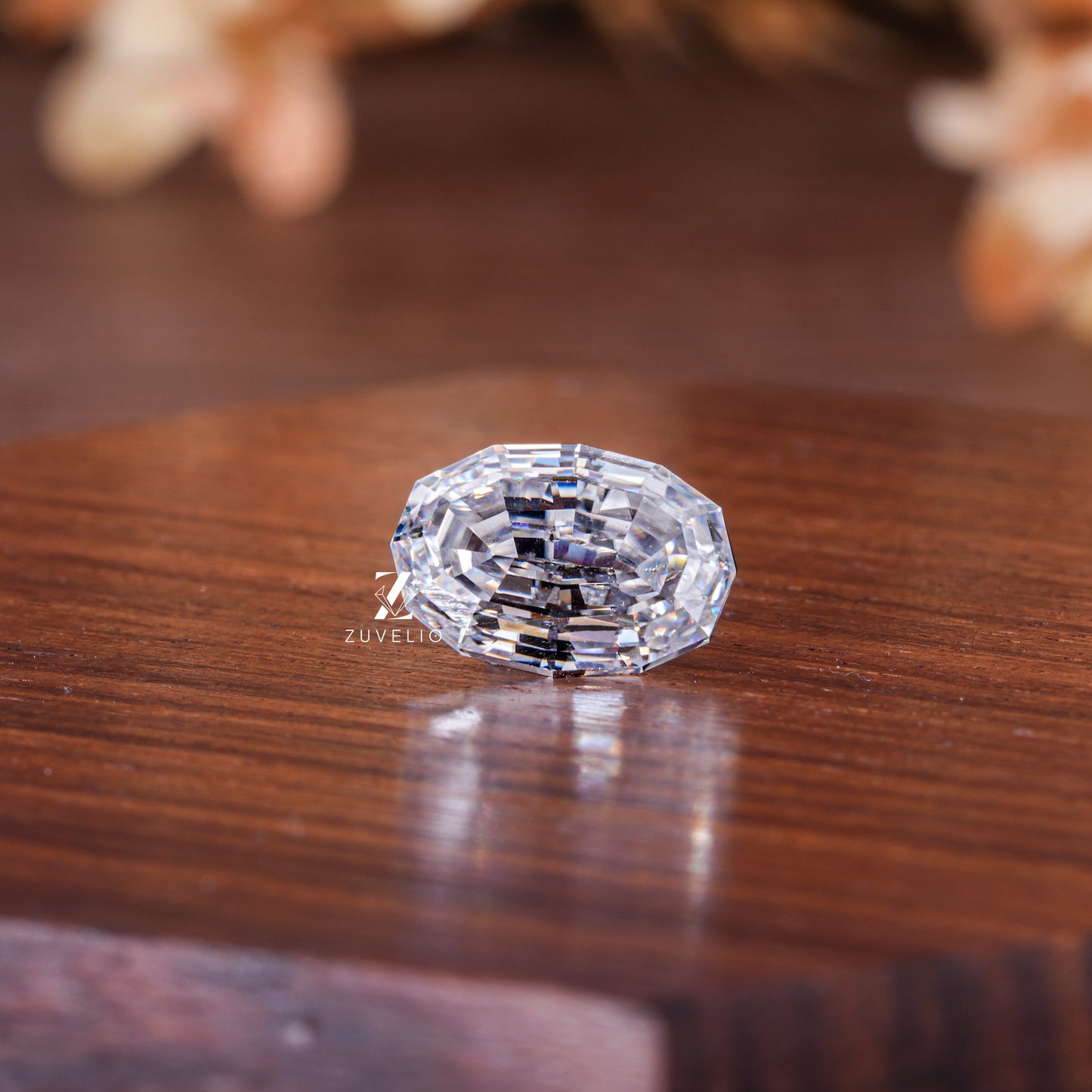 Step Loose Oval Moissanite