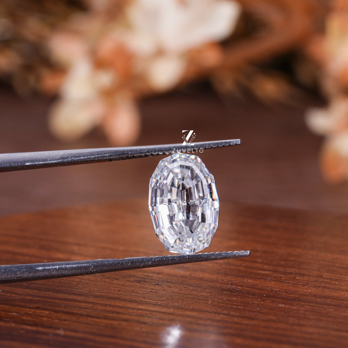 Step Loose Oval Moissanite