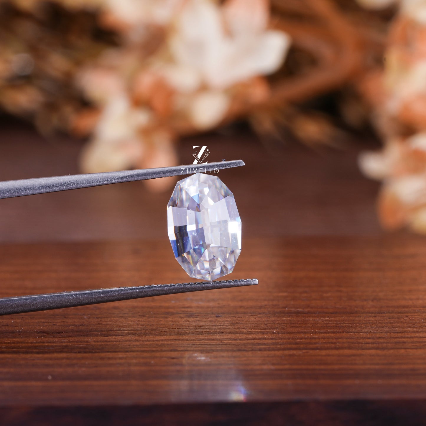 Step Loose Oval Moissanite