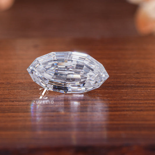 Step Cut Loose Moissanite