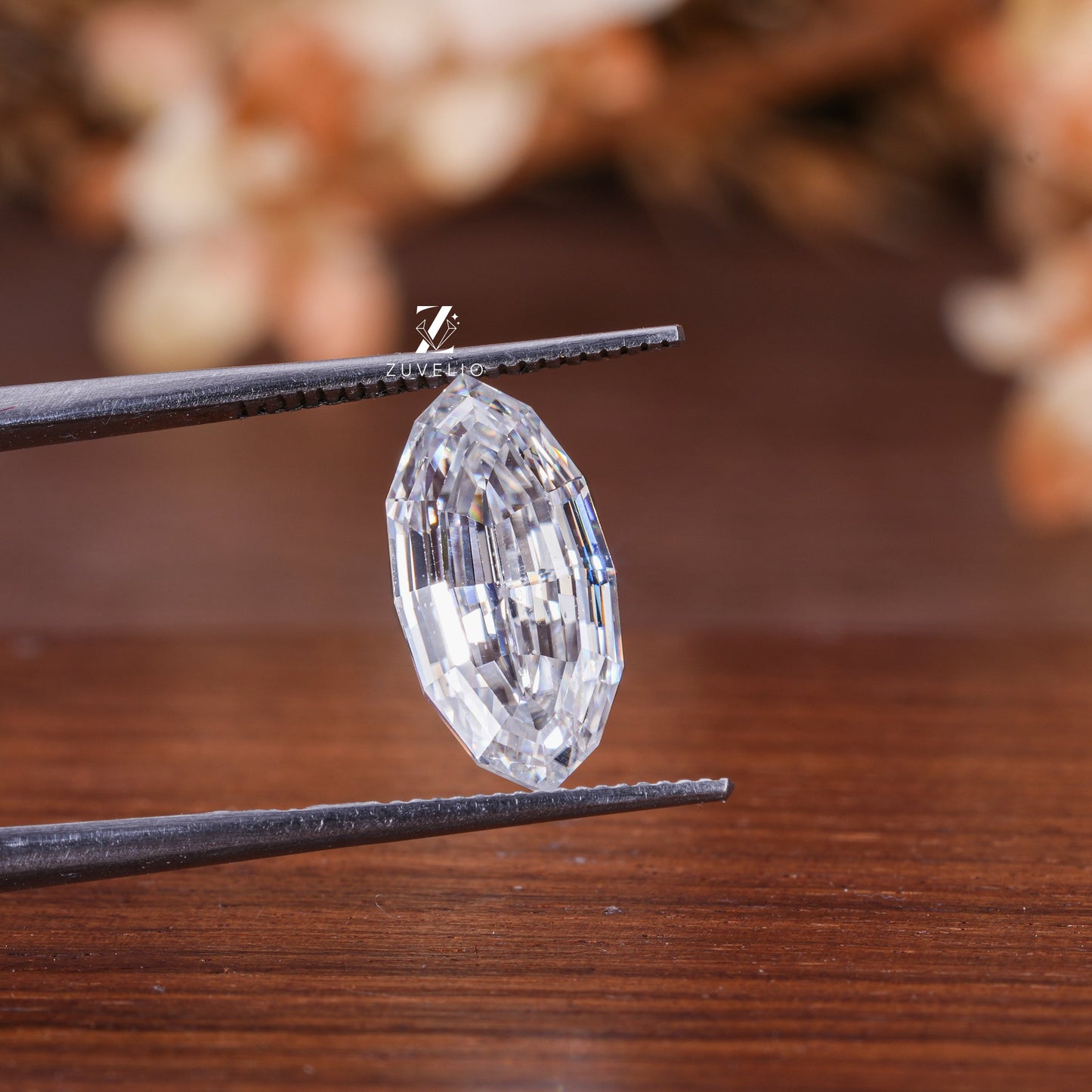 Step Cut Loose Moissanite