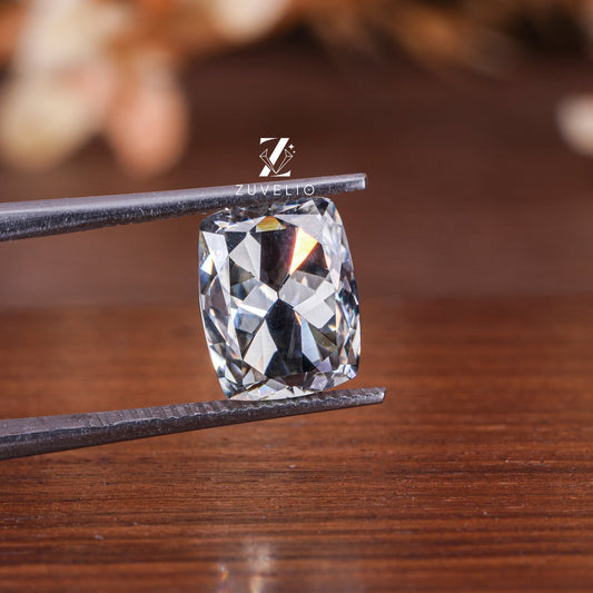 Radiant Grey Loose Moissanite