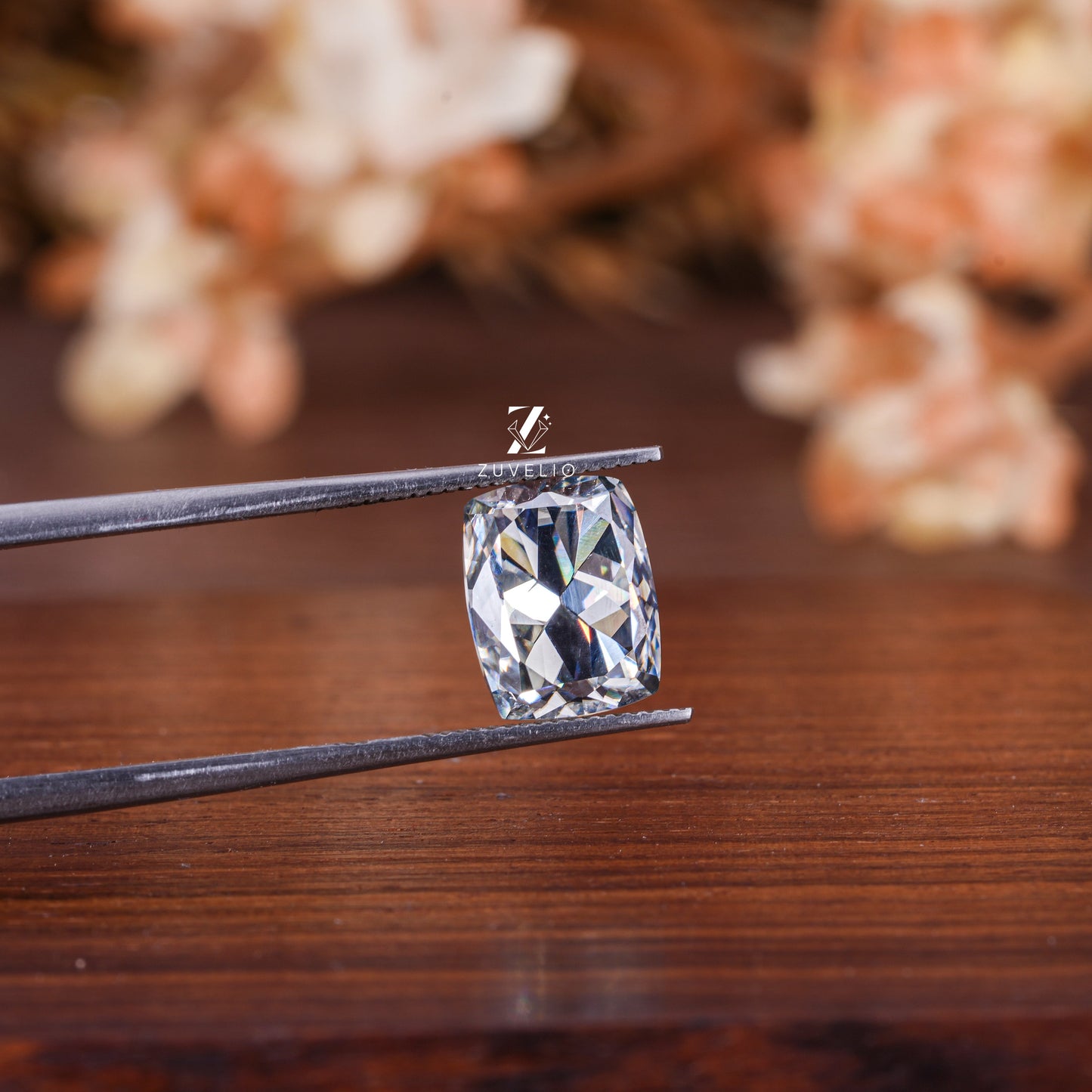 Radiant Grey Loose Moissanite