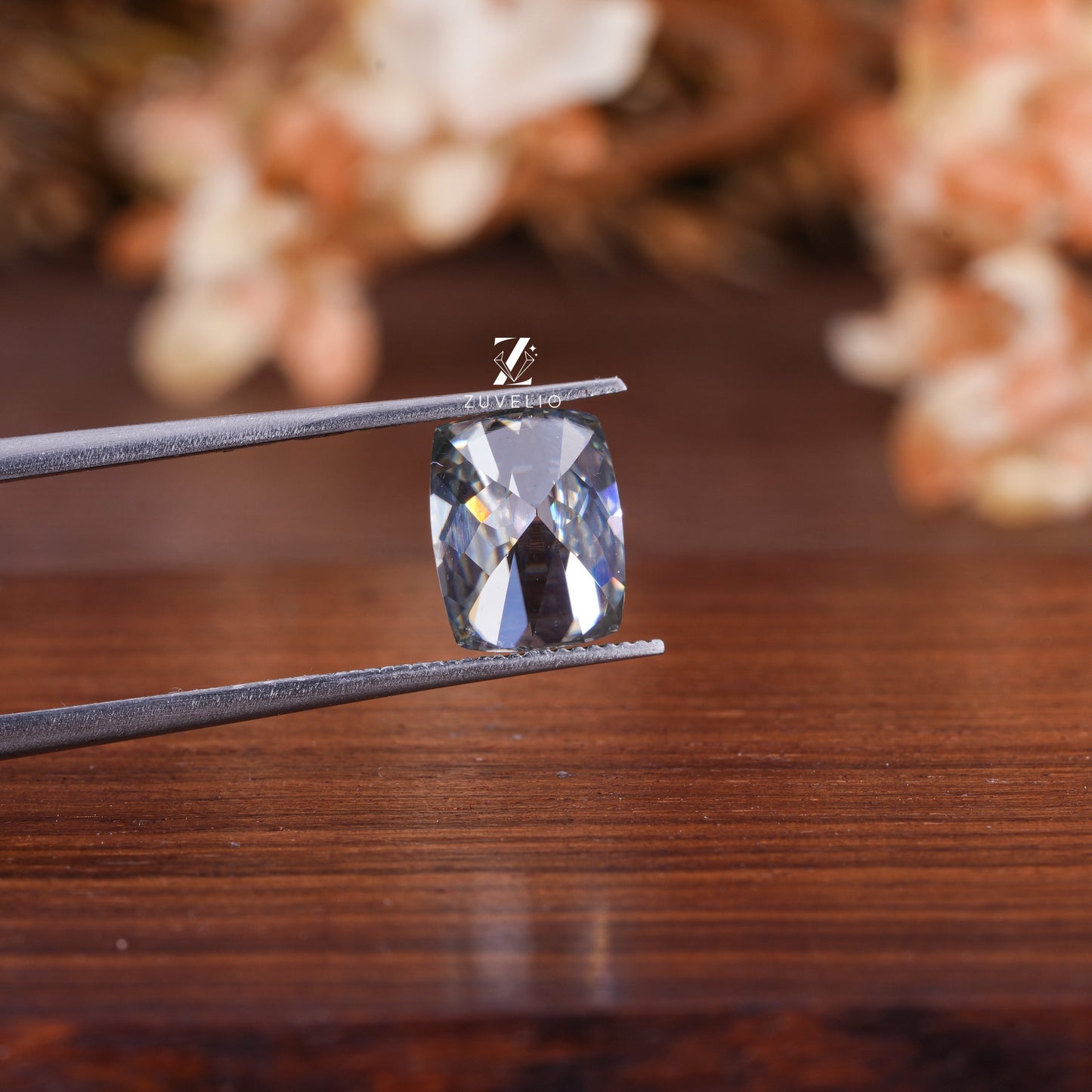 Radiant Grey Loose Moissanite