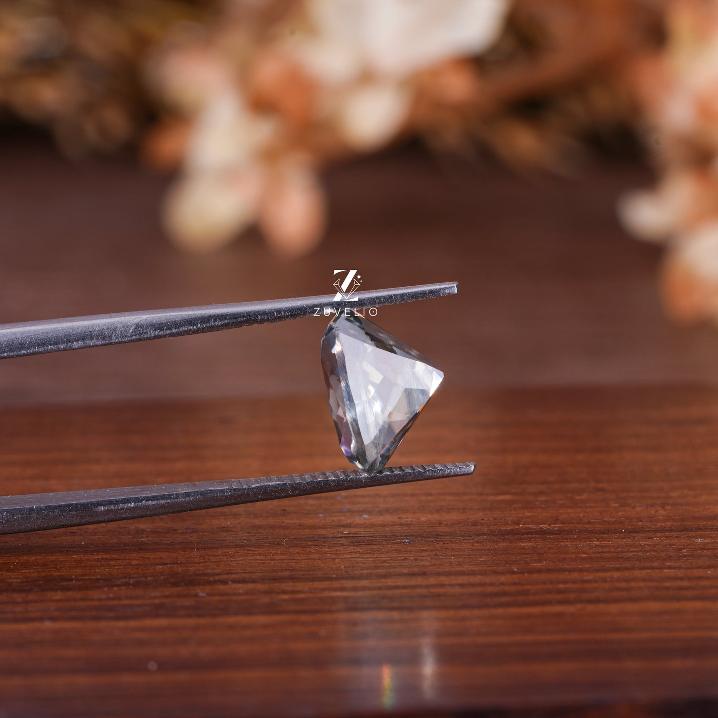 Radiant Grey Loose Moissanite
