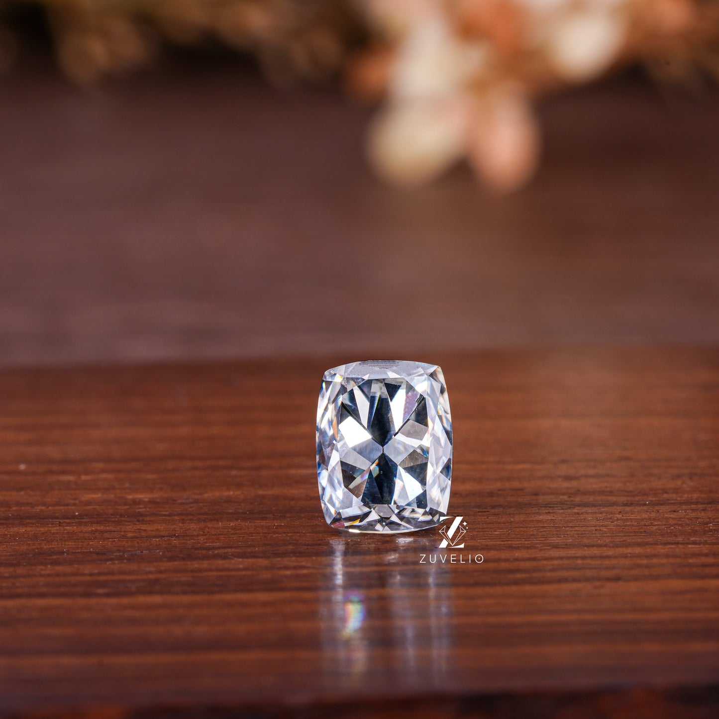 Radiant Grey Loose Moissanite