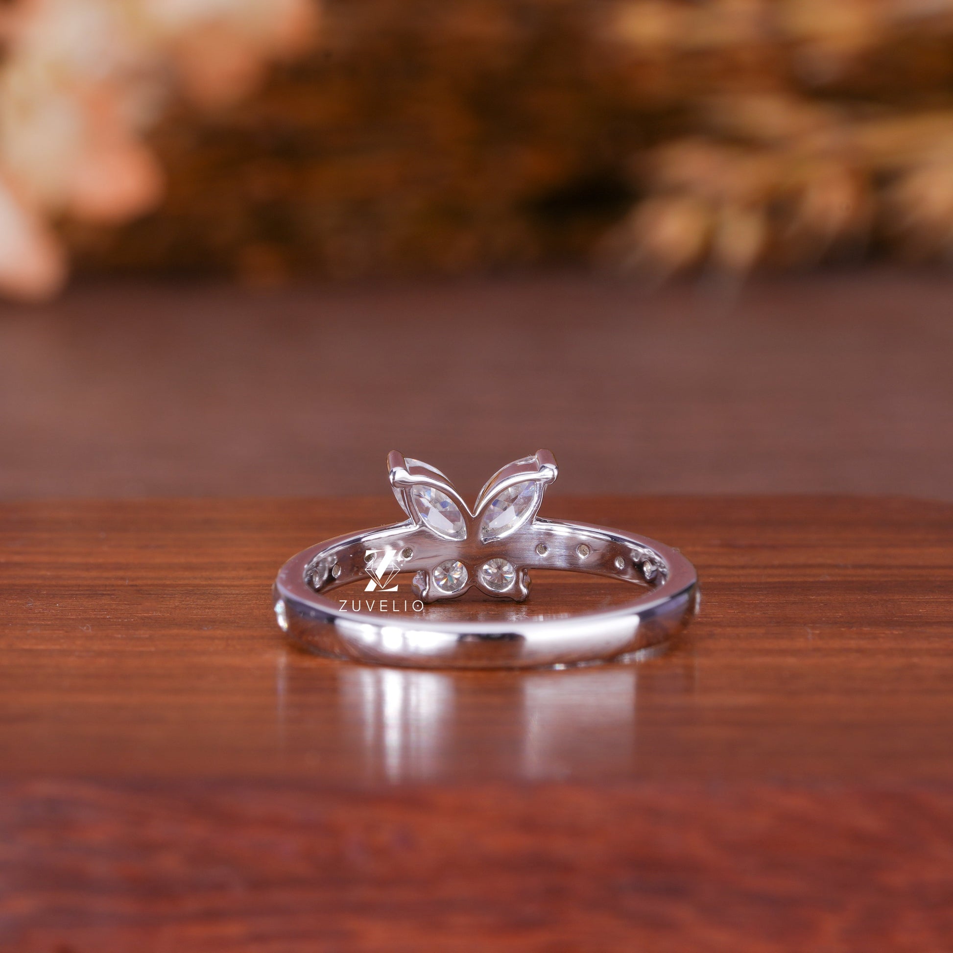Butterfly Diamond Ring - Zuvelio.com